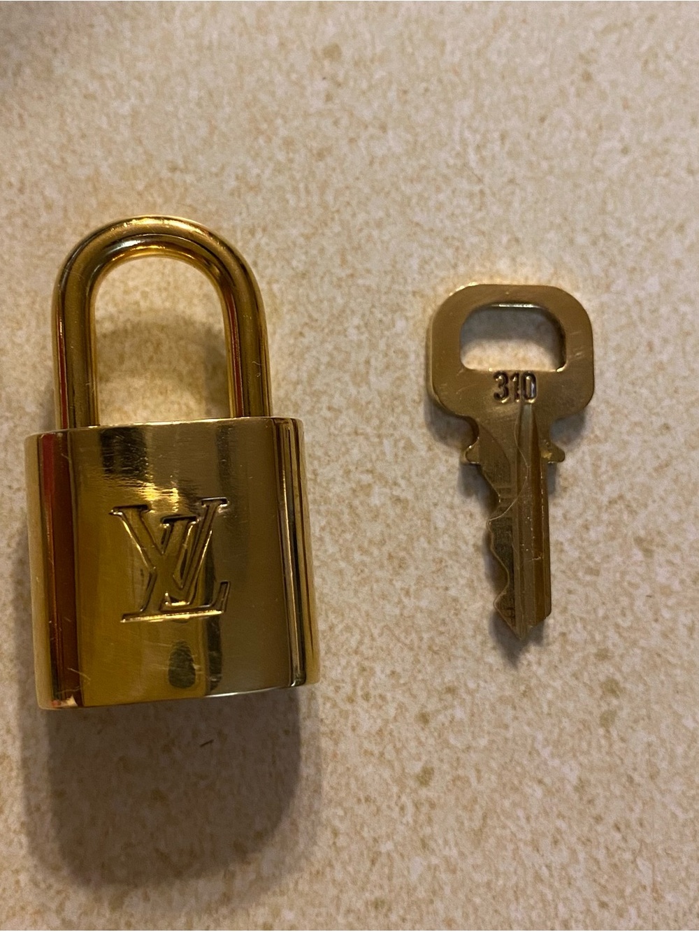 Louis Vuitton Padlock And Key #310
